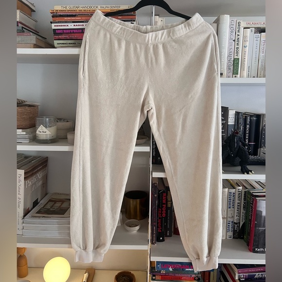 Suzi Kondi Pants - Suzi Kondi Beige Joggers